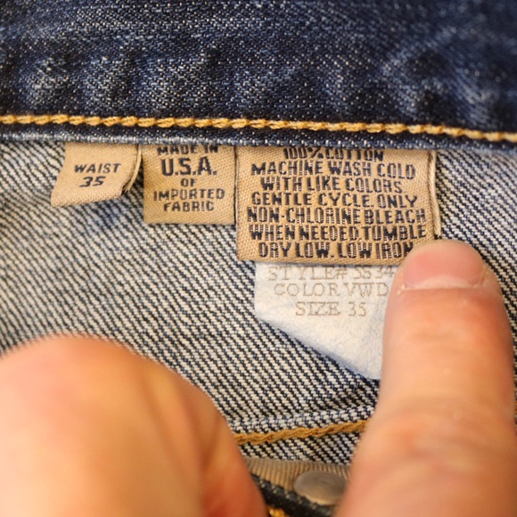 Bill’s khakis jeans size 35 - Picture 7 of 7